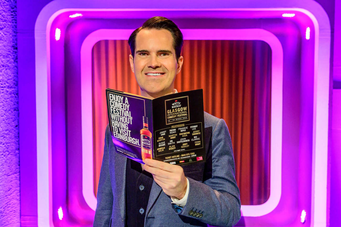 Jimmy Carr at Whyte & Mackay Glasgow International Comedy Festival Jimmy Carr at Whyte & Mackay Glasgow International Comedy Festival