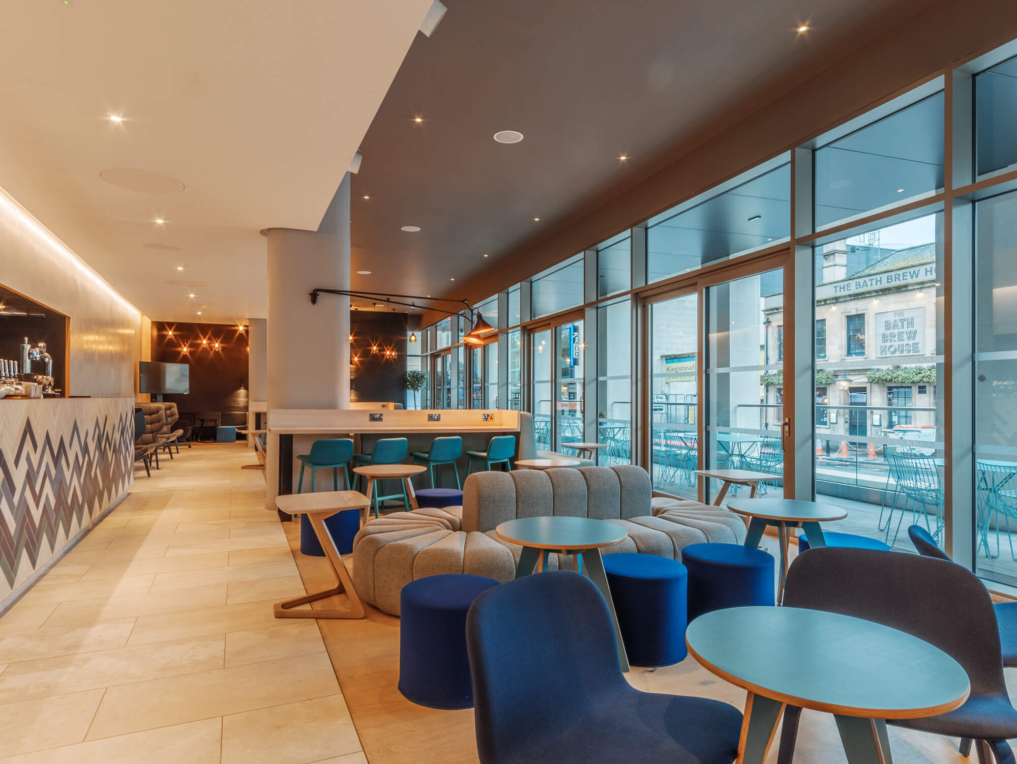 apex city of bath reception area
