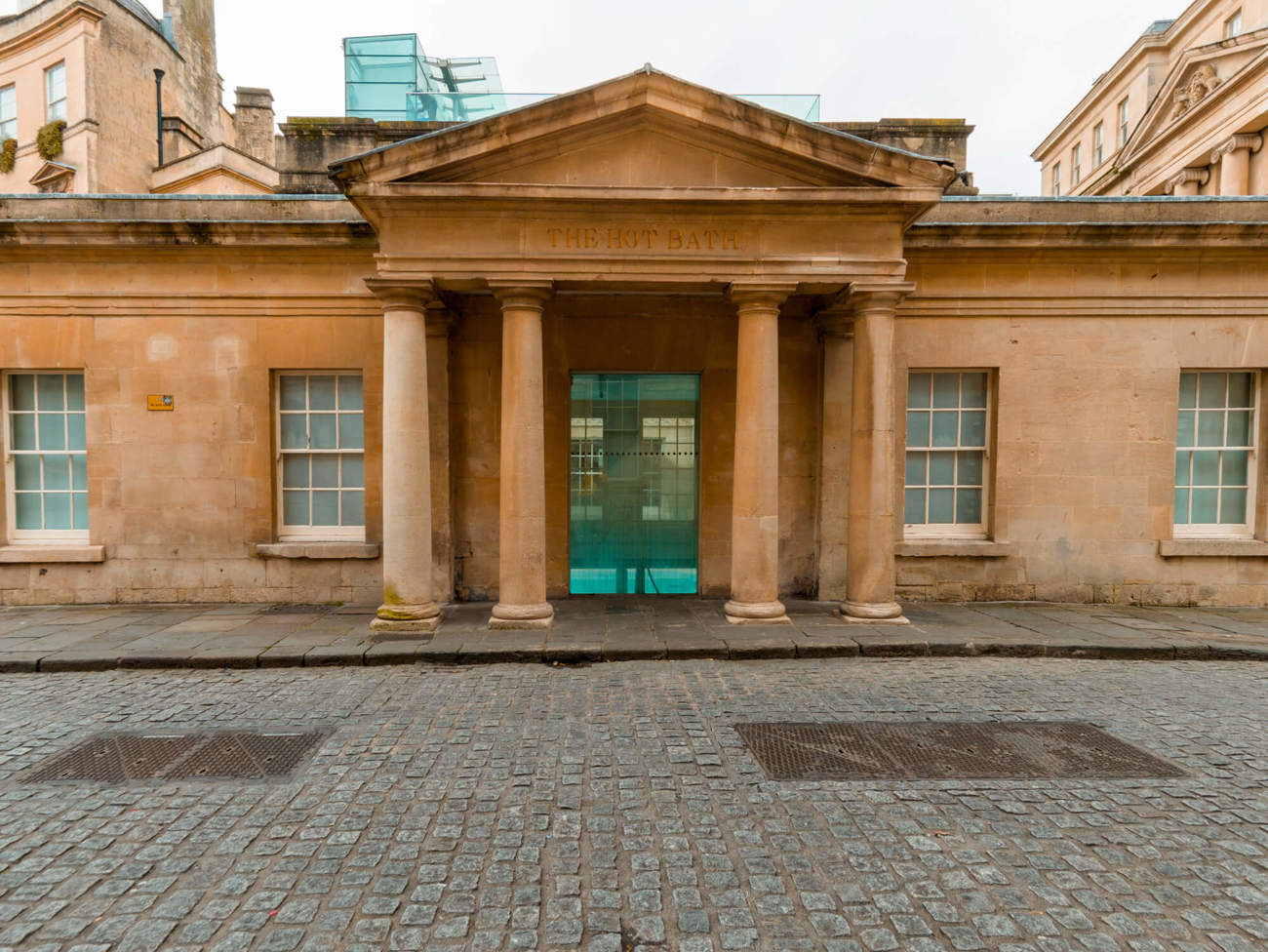 Thermae Bath Spa Exterior of Thermae Bath Spa in London