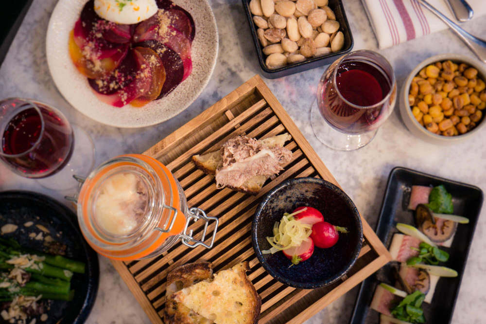 Selection of small plates at Lazy Ballerinas Selection of small plates at Lazy Ballerinas