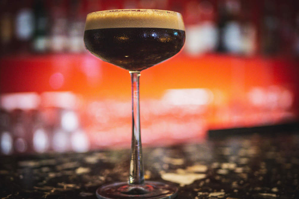 Cocktails at Chambers Espresso martini at Chambers Bar