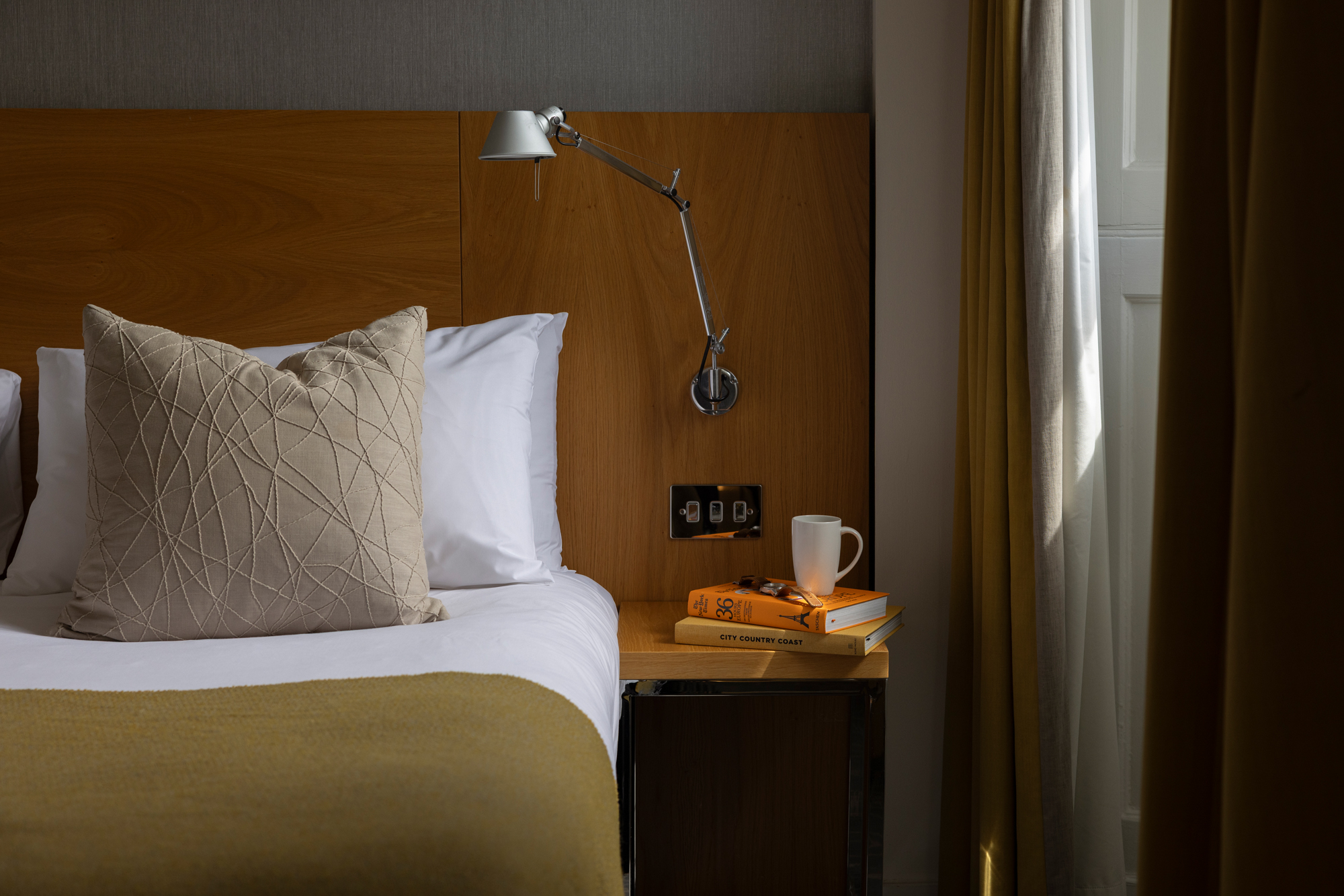 Spacious hotel room for a weekend city break at Apex Hotels