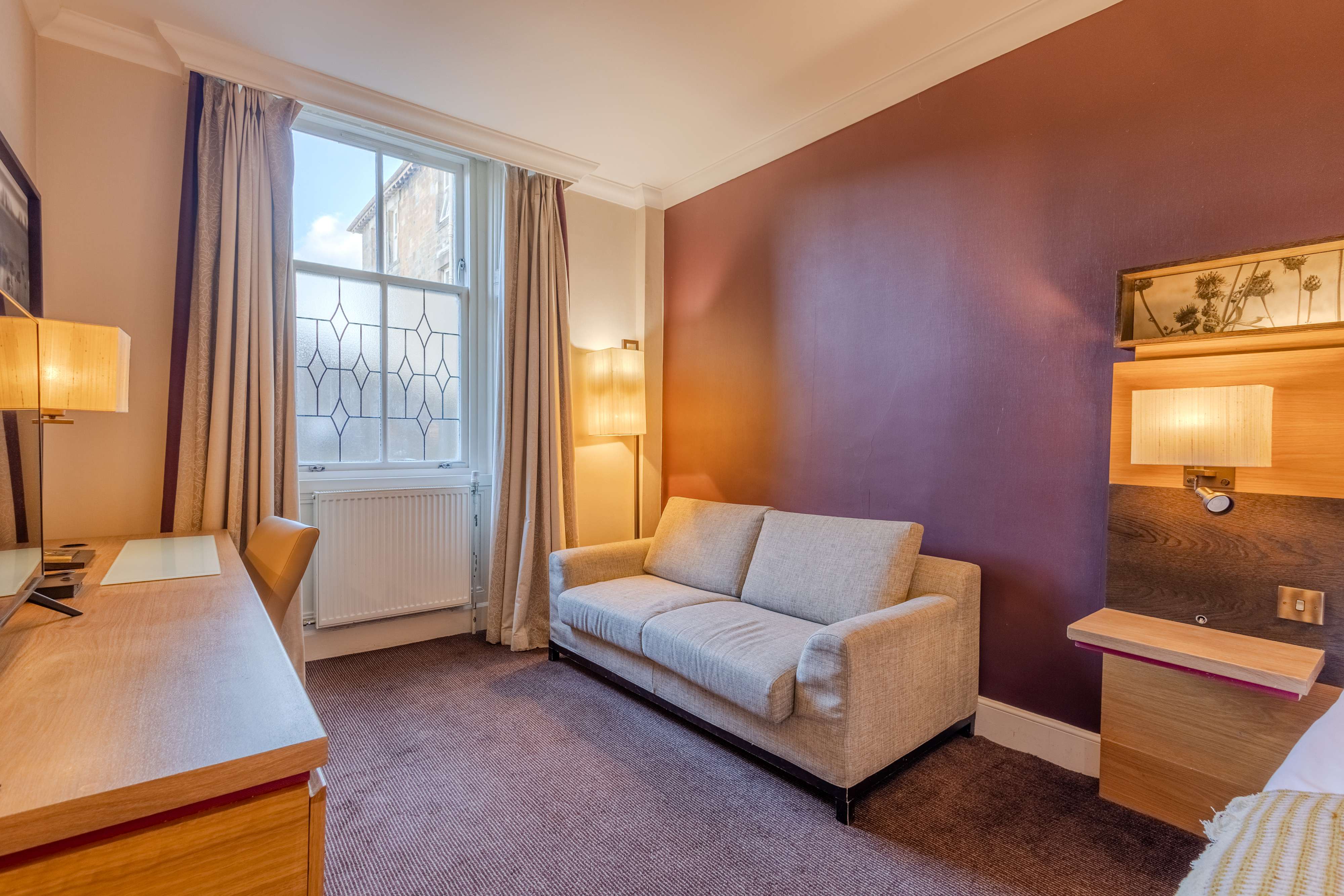 living area in the family room at apex dunblane hydro