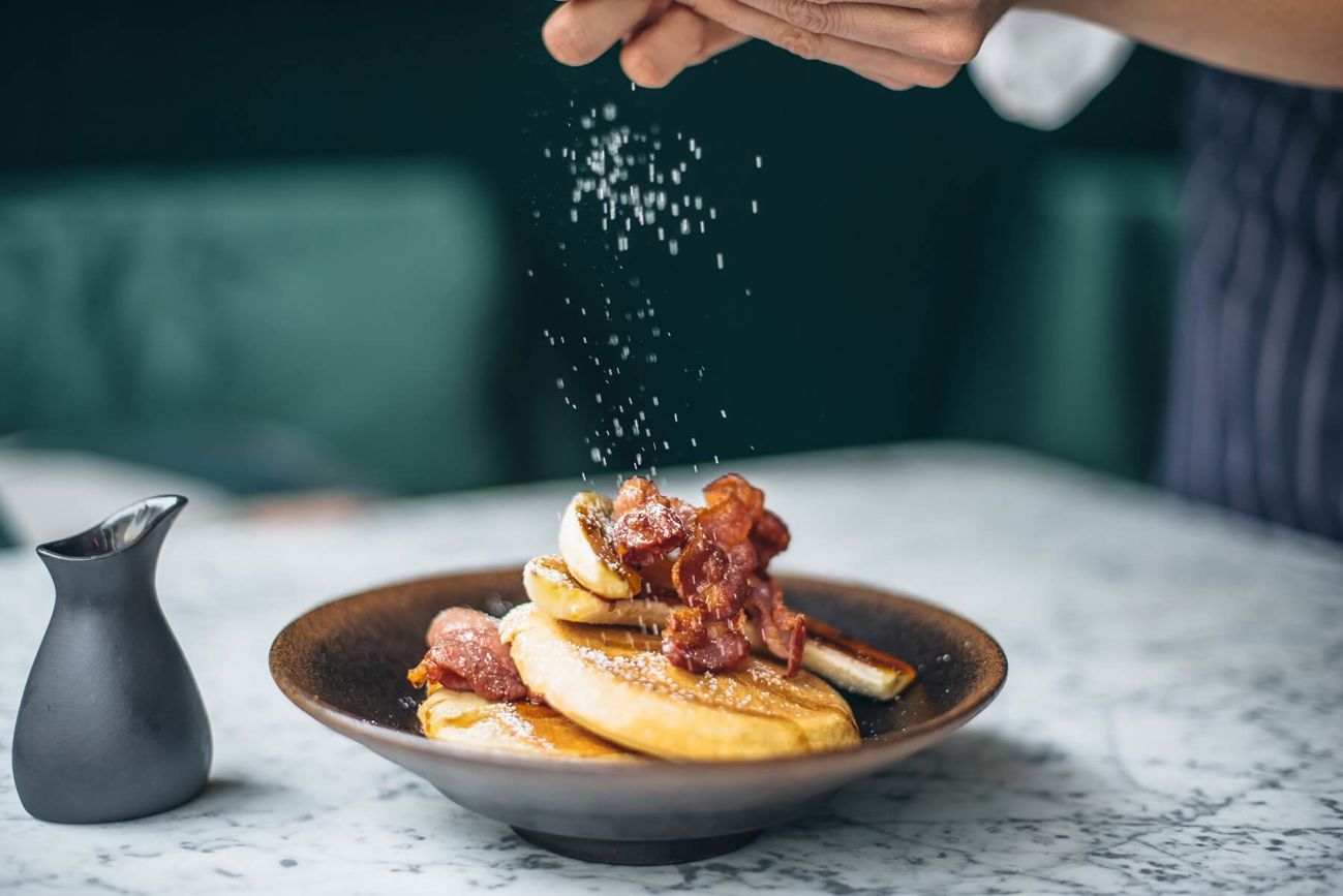 Pancakes at The Lampery