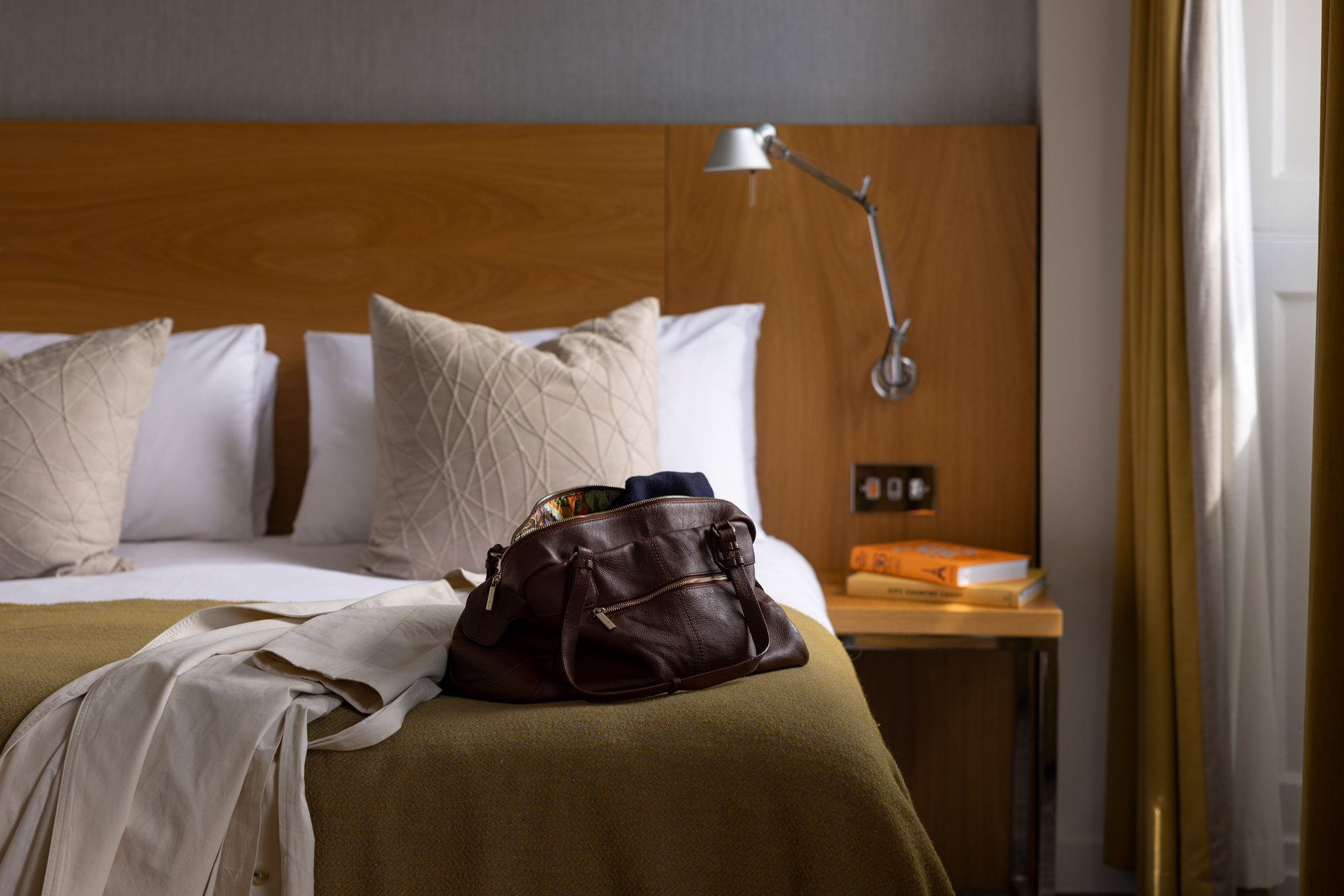Guest bedroom for a midweek stay at an Apex Hotel