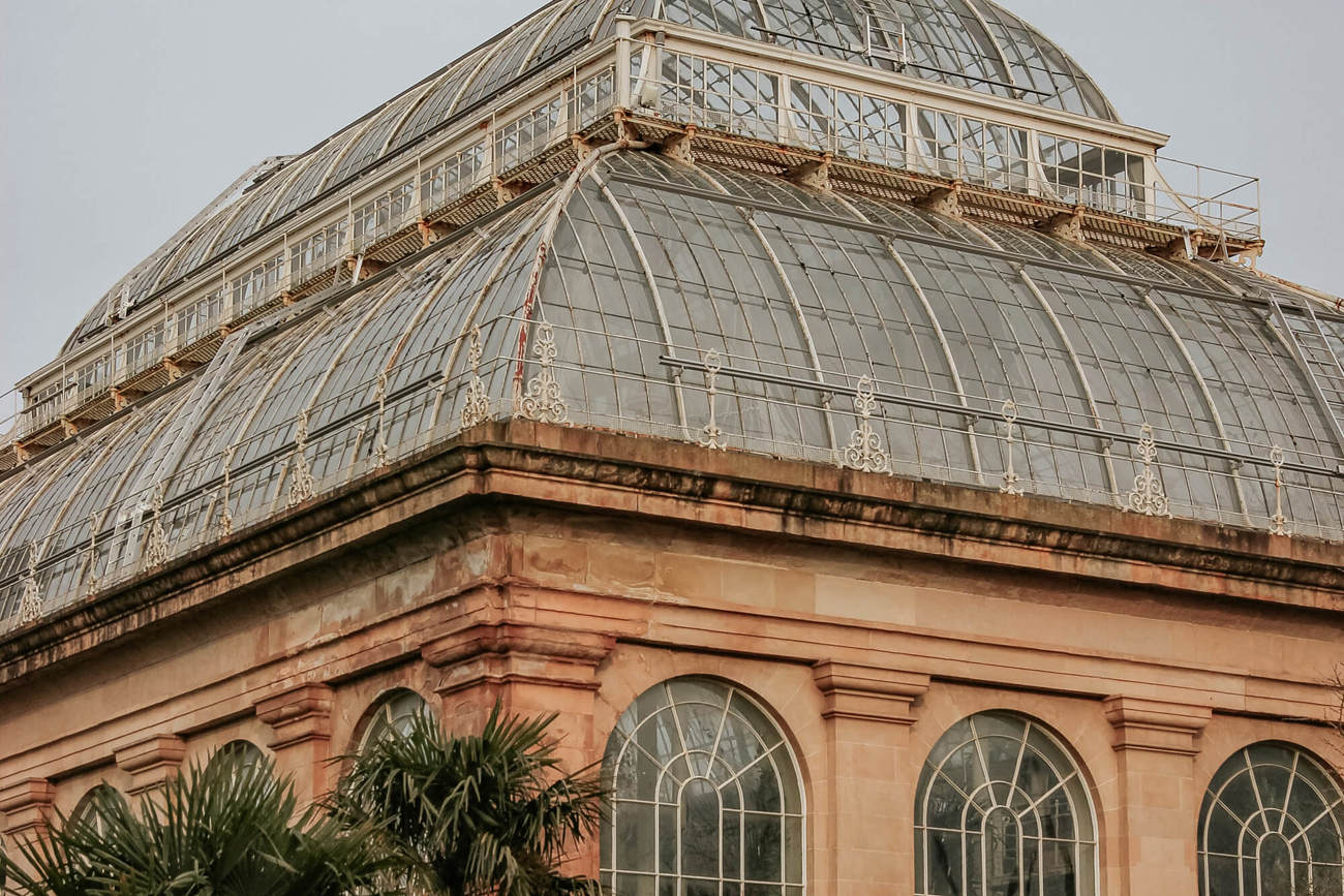 Royal Botanic Garden Palm House at the Botanic Garden