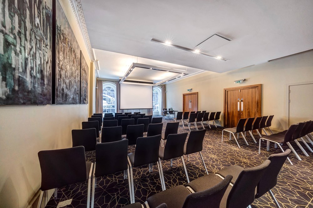 Waterloo Suite set up theatre style for conference/meeting