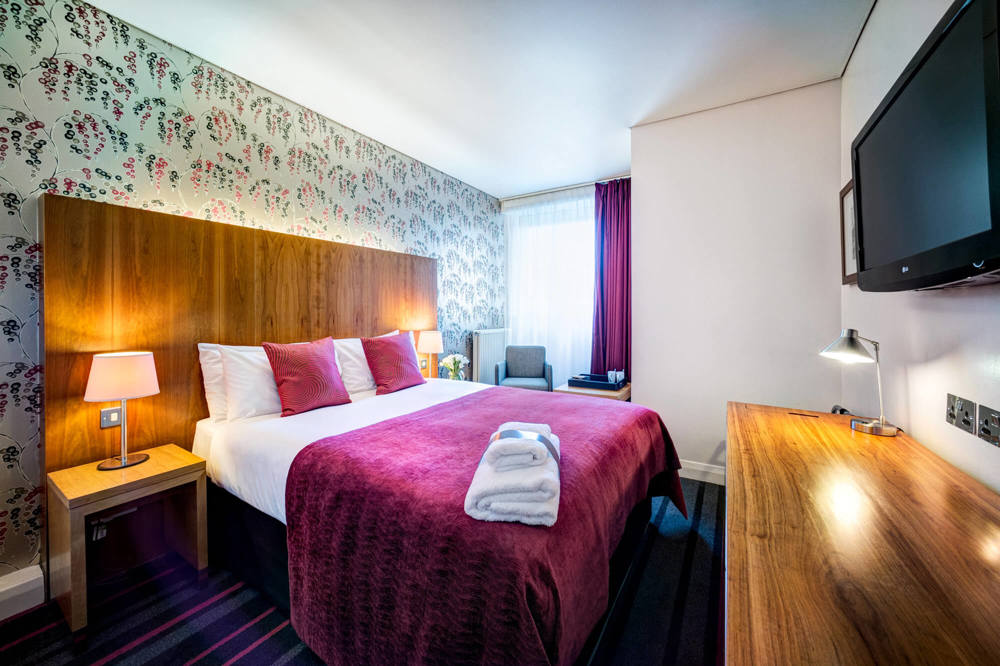 Small City Room at Apex Haymarket Hotel Small City Room with double bed at Apex Haymarket Hotel
