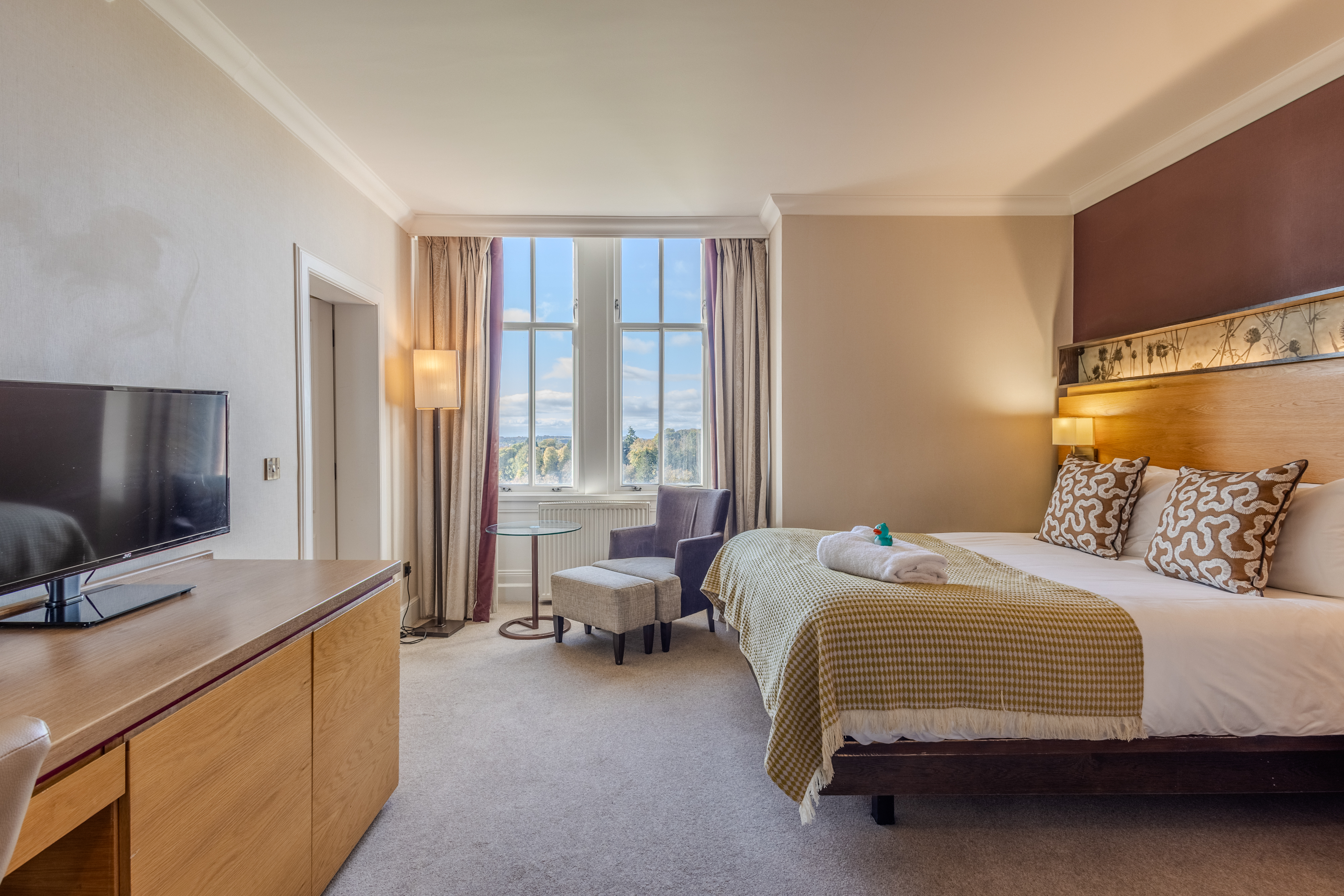 Double Plus Room at Apex Dunblane Hydro Hotel