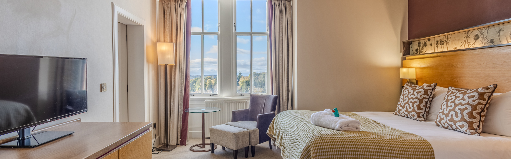 Double Plus Room at Apex Dunblane Hydro Hotel