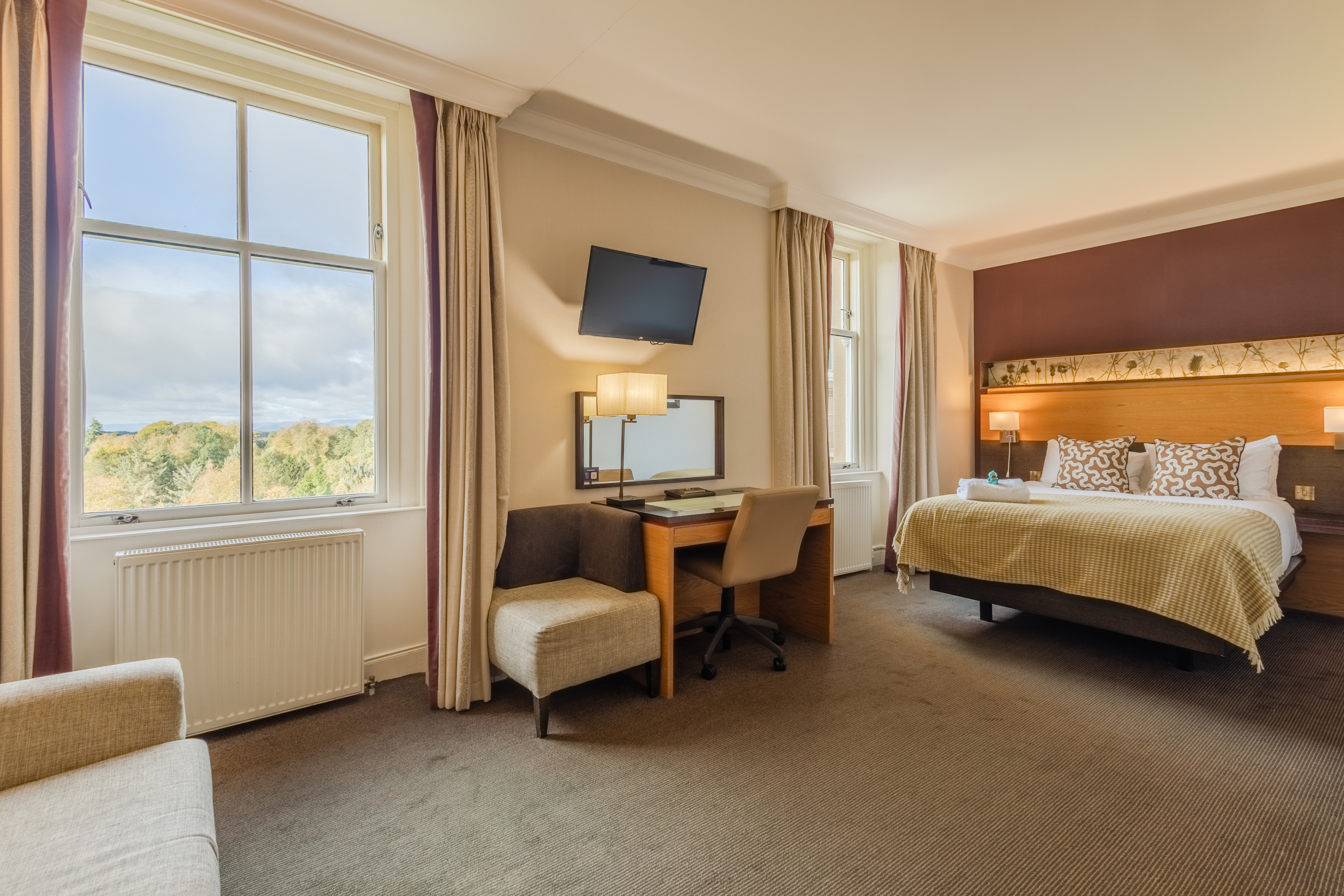 Family Plus Room at Apex Dunblane Hydro Hotel