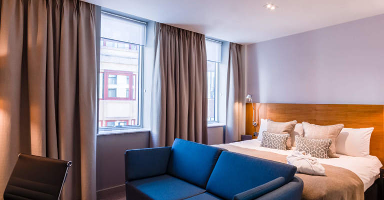 City room at London Wall Hotel City room at London Wall Hotel