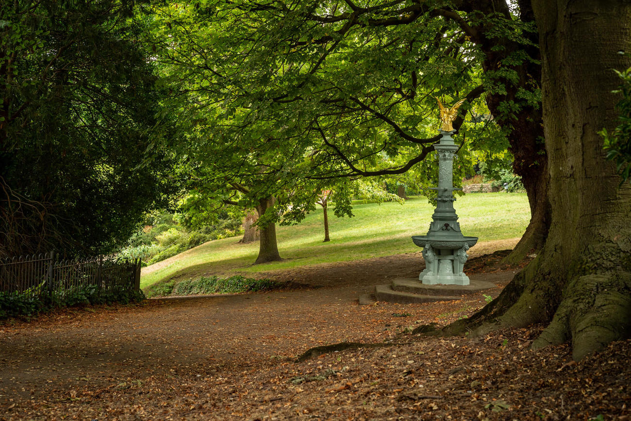 Hedgemead Park in Bath Hedgemead Park in Bath during the day