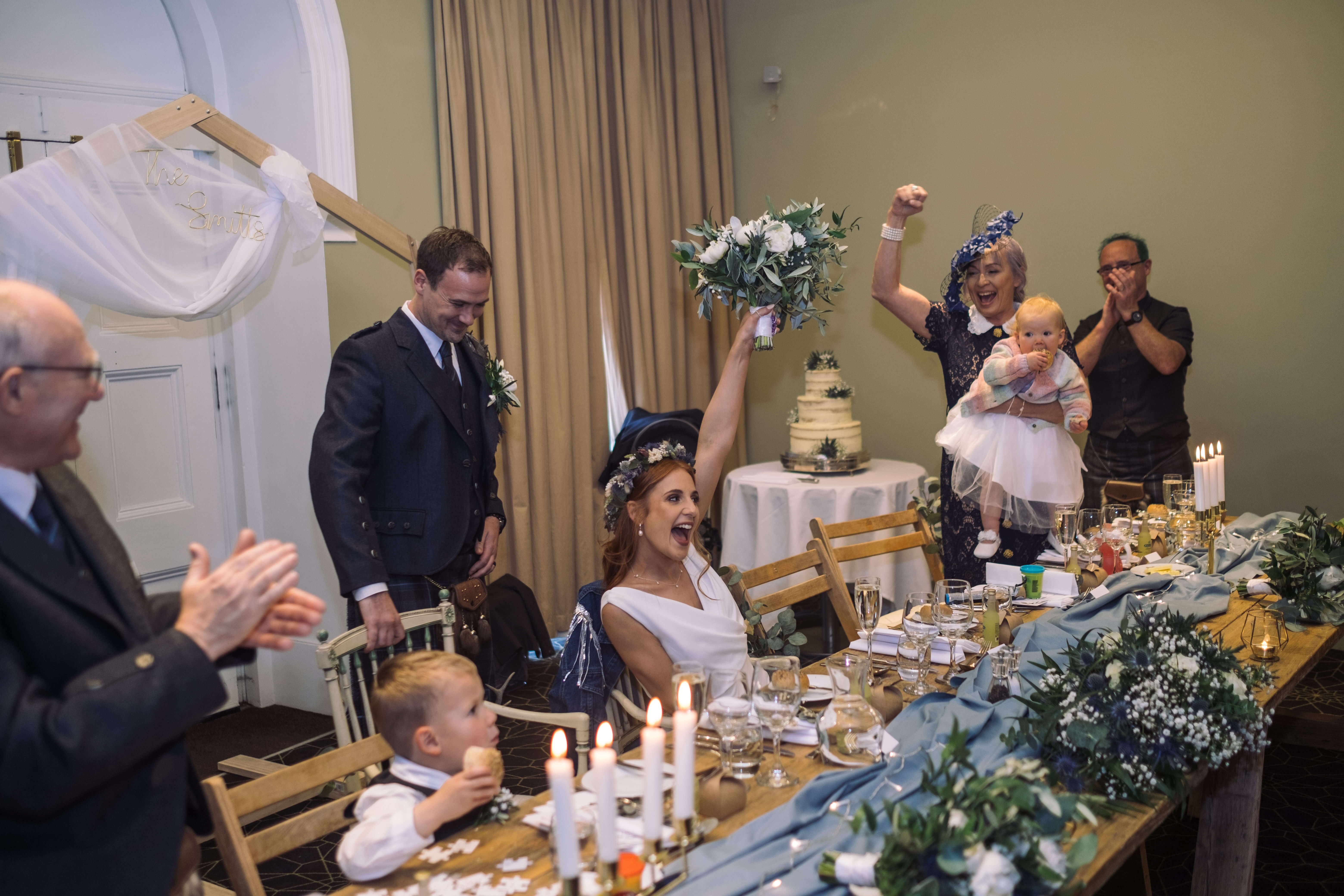Couple At Top Table